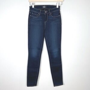 PAIGE Verdugo Mid Rise Ultra Skinny Jeans‎ Dark Wash Women's Size 24